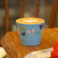 M062 Powder Blue Ribbon Mug – 9.1oz / 270ml