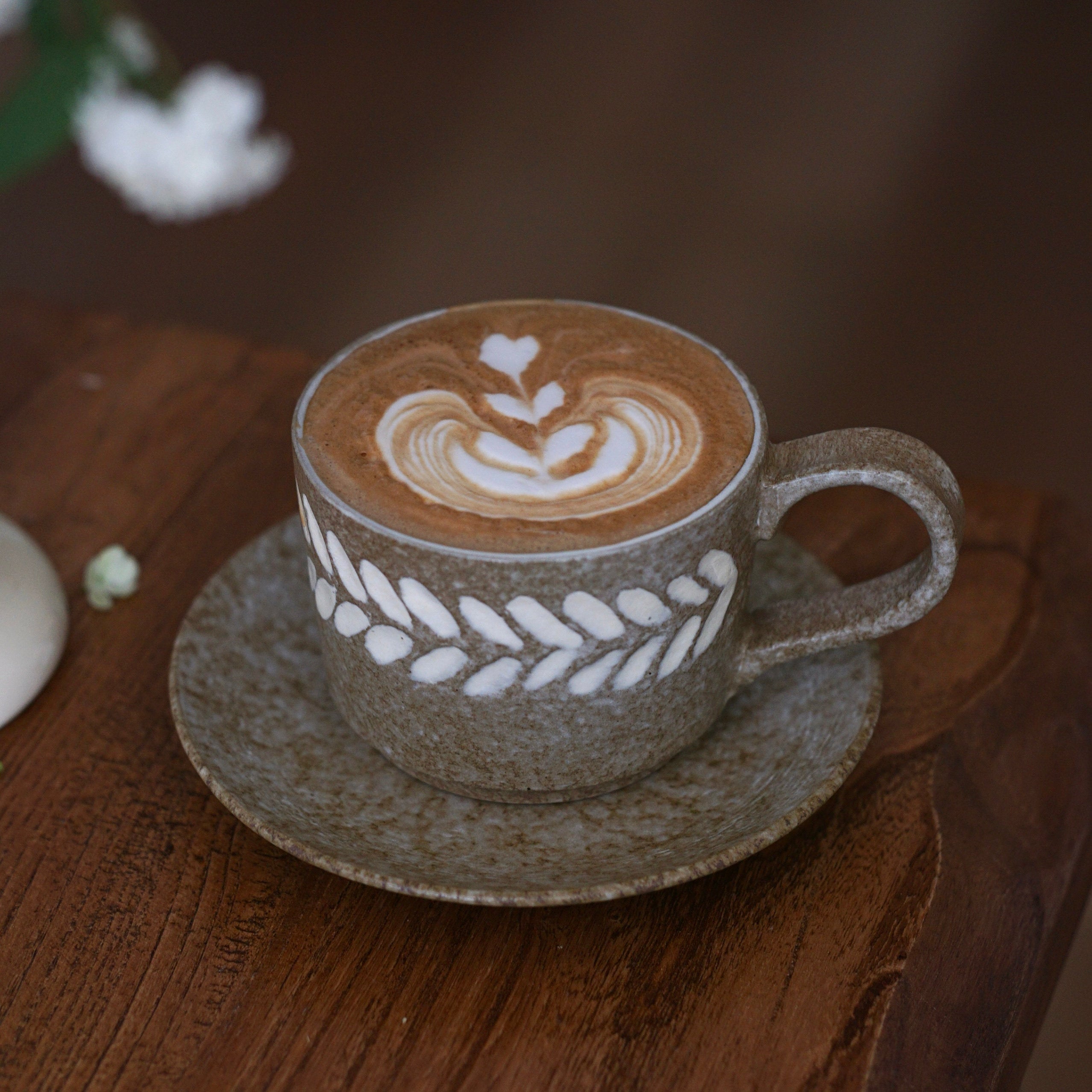 M037 Vintage Wheat Ear Mug Set – 8.5oz / 250ml