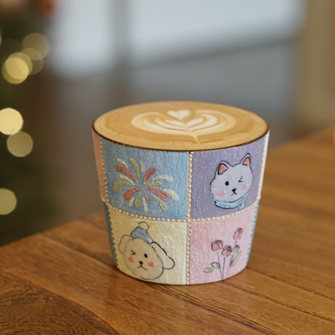 M017 Pastel Reverie Animal Mug– 8.5oz / 250ml
