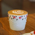 M074 Sage Garland Blossom Mug – 8.1oz / 240ml
