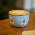 M057 Powder Blue Sparrow Mug – 9.5oz / 280ml