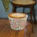 M002 Pink Taro Leaf Mug – 9.5oz / 280ml