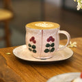 M077 Blush Wildflower Mug Set – 10.1oz / 300ml