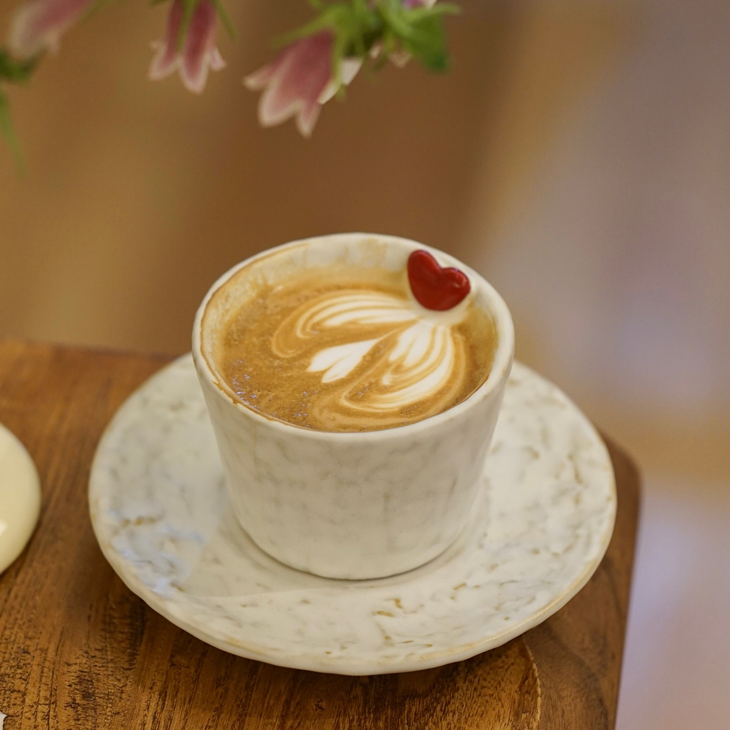 M010 Kohiki Heart Latte Mug Set – 7.1oz / 210ml