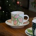 M023 Pink Caladium Mug Set – 9.5oz / 280ml